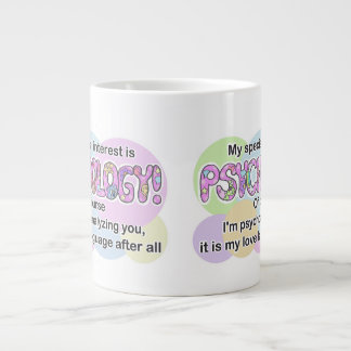 Mug, Psychology Love Language (ADHD, Autistic) Giant Coffee Mug