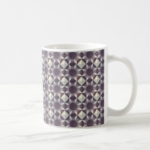 Mug _ Purple Quilt Pattern