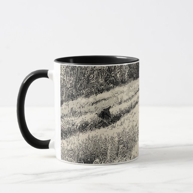 Mug Quail in Flight!! (Left)