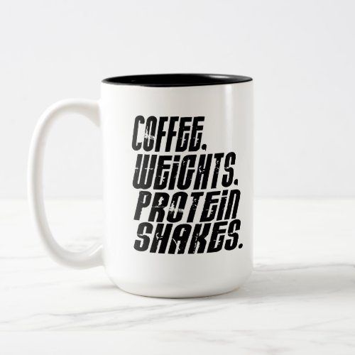 Mug _ Rise  Grind Coffee Weights Protein Shakes