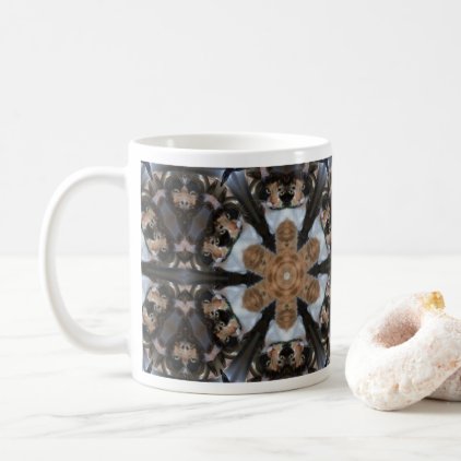 MUG - Sassy Calico Cat Kaleidoscope Design