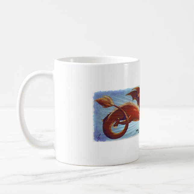 Mug Scorfel - dragon red (Left)