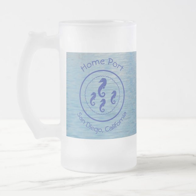 Mug - SeaHorse Home Port (Left)