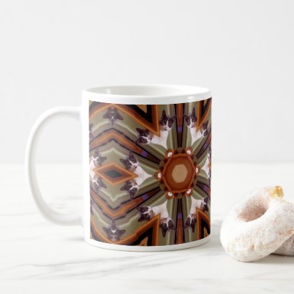 MUG - Secret Agent Cat Kaleidoscope Design