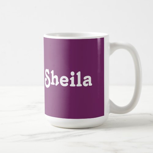 Mug Sheila