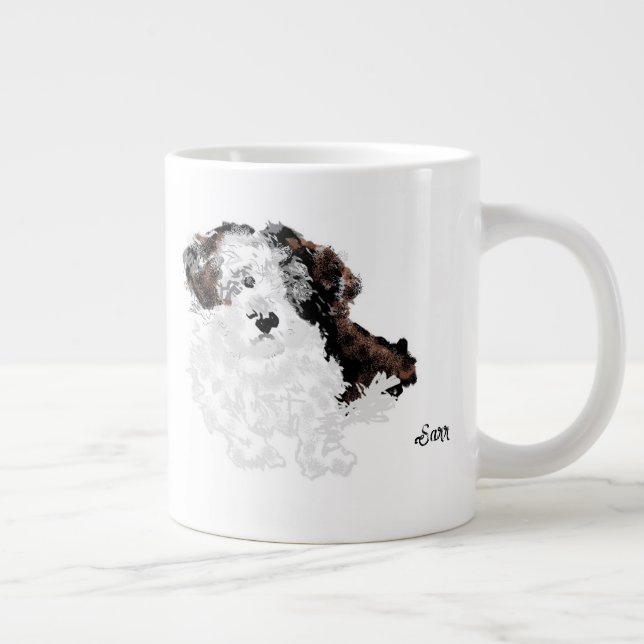 Mug : Shih Tzu puppies (Right)