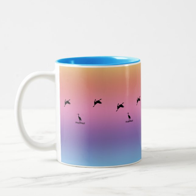 Mug - Shore Birds at Sunset (Left)