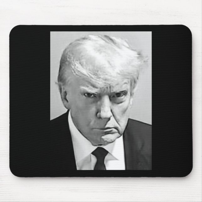 Mug Shot - Donald Trump Mug Shot  Mouse Pad (Front)