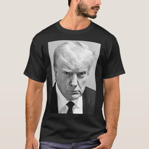 Mug Shot _ Donald Trump Mug Shot  T_Shirt