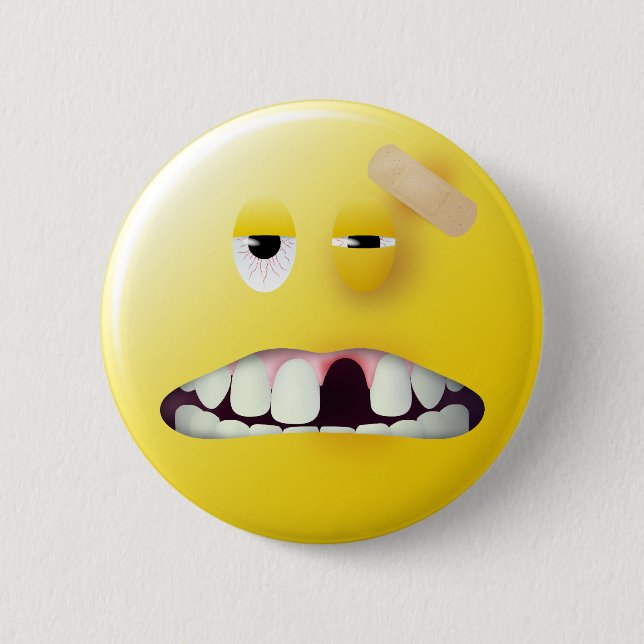 Mug Shot Face Button (Front)
