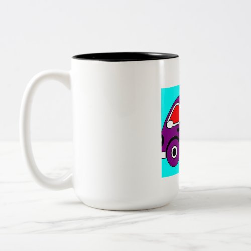 MUG simple designed  cartoonated bus