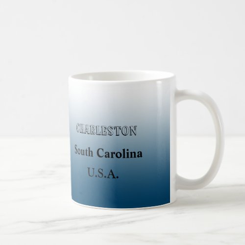 Mug _ South Carolina State Map with City