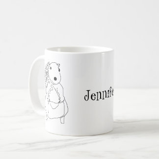 Mug - Squirrel Drawing and Name