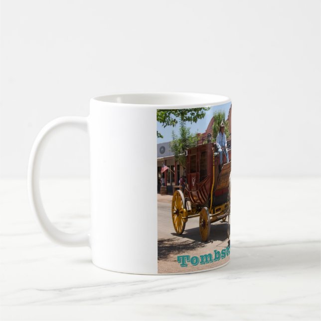 Mug: Stagecoach Ride #3 (Classic) Coffee Mug (Left)