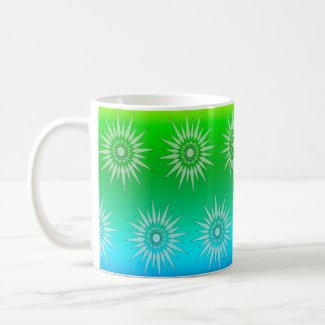 Mug - Star Graphic on Spring Colors