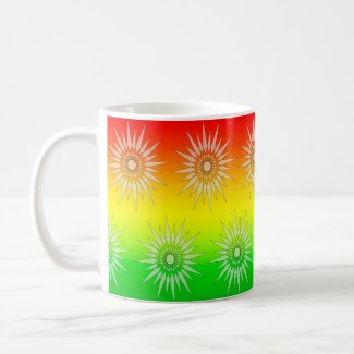 Mug - Star Graphic on Summer Colors