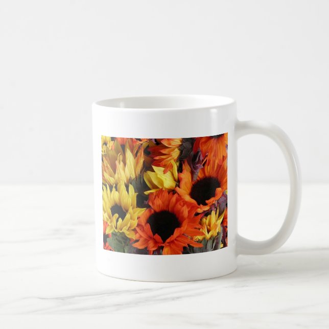 Mug, sunflowers coffee mug (Right)