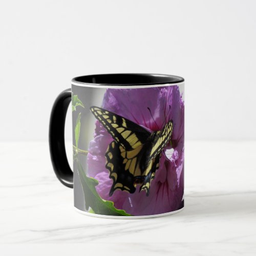 Mug _ Swallowtail Butterfly on Flower