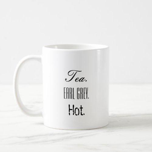 Mug _ Tea Earl Grey Hot
