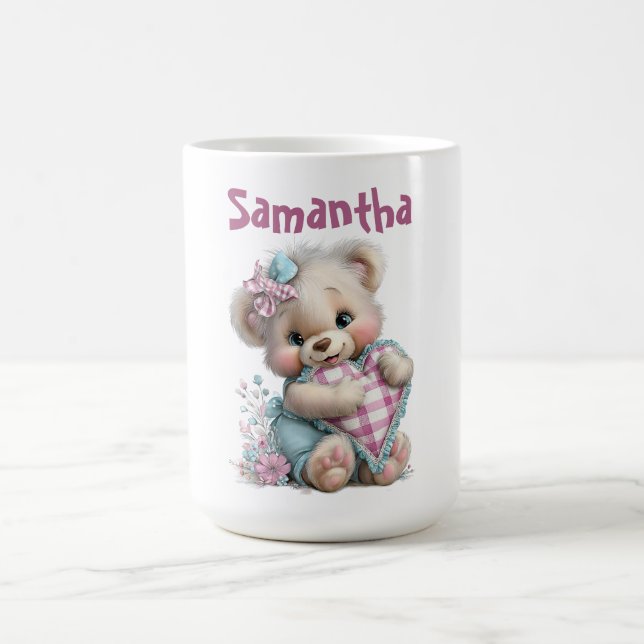 Mug Teddy Bear Baby Shower (Center)