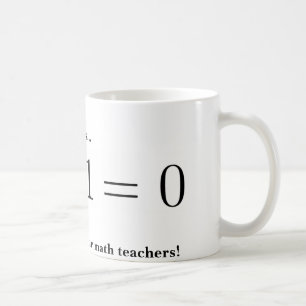 Mug: Thank your math teacher Coffee Mug