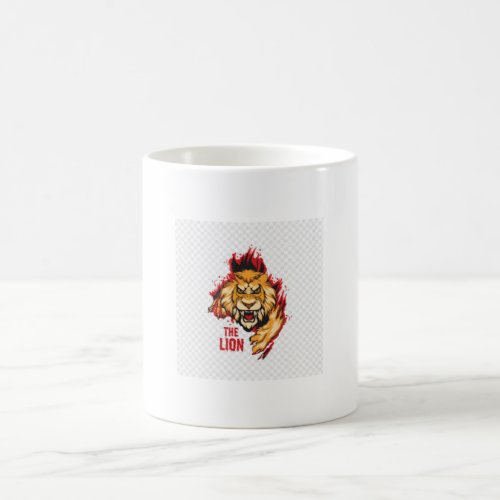 Mug The Lion design