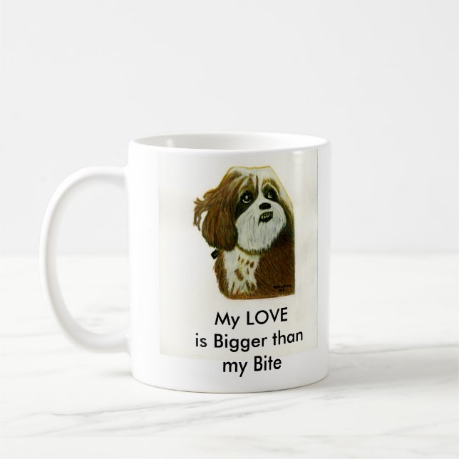 Mug The MUSEUM Artist Series jGibney Murphy 1 Dog (Left)