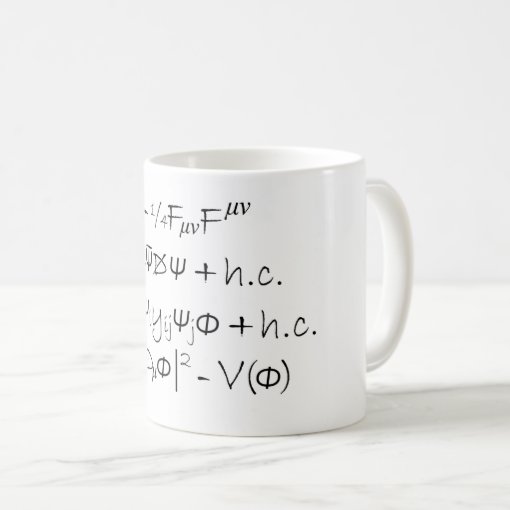 Mug - The Standard Model | Zazzle