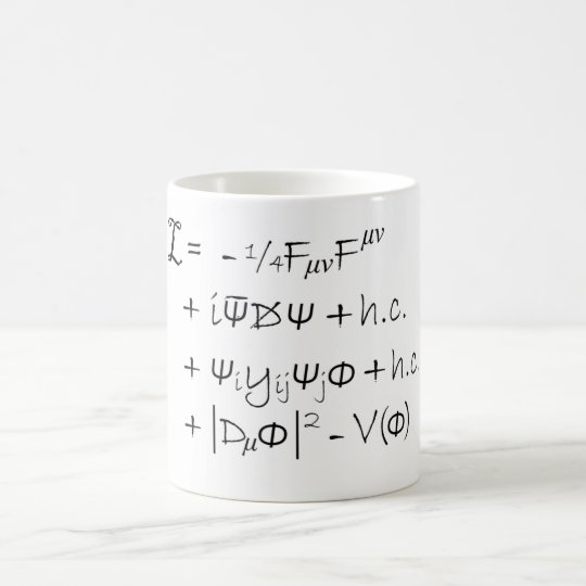 Mug - The Standard Model | Zazzle.com