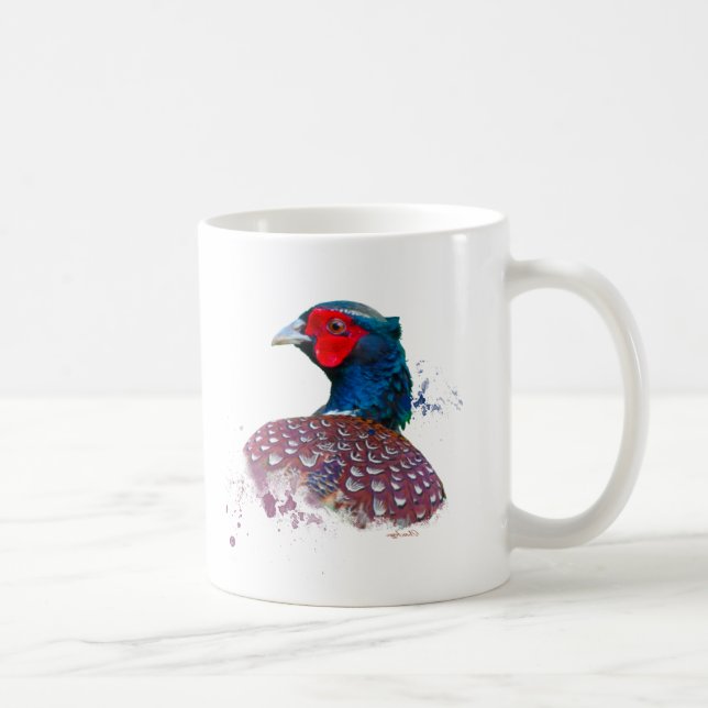 Mug “The Startled Pheasant”  (Right)