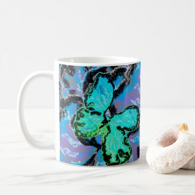 Mug The Web of A Butterfly (With Donut)