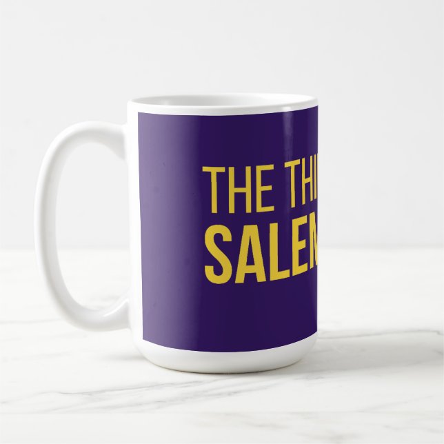 Mug Thing About Salem Podcast Mug (Left)