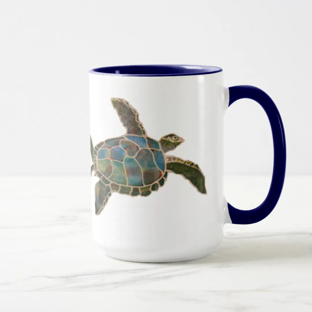 Mug - Three Sea Turtles (Right)