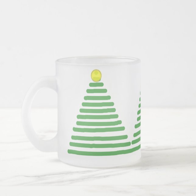 Mug - Three Xmas trees (Left)