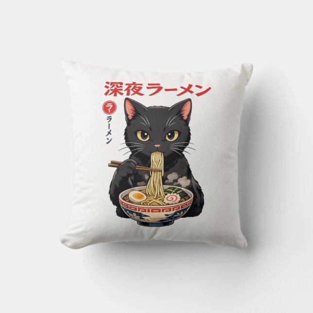 Mug Throw Pillow (Front)