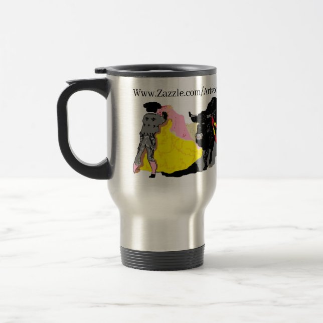 Mug Traveling & Termal : Matador Bull fighter (Left)