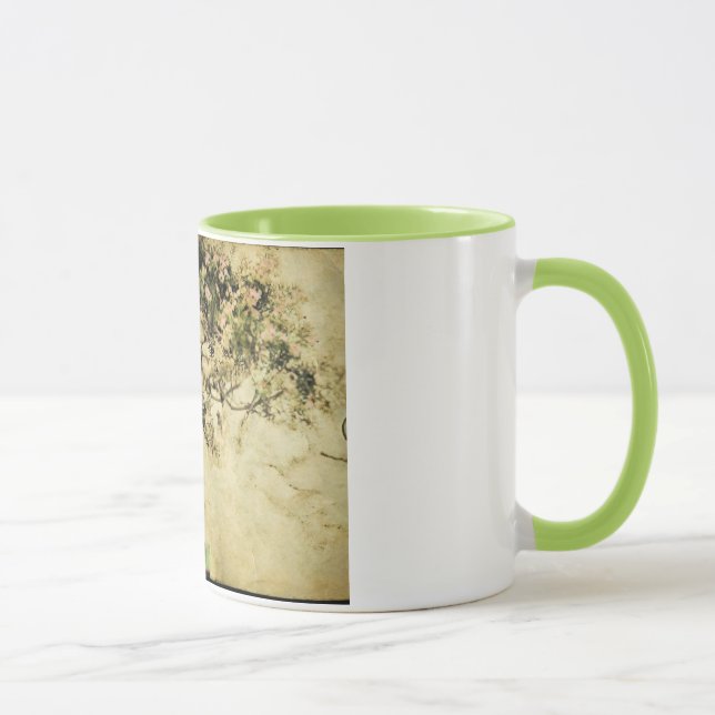 mug,vintage,japan, bonsei mug (Right)