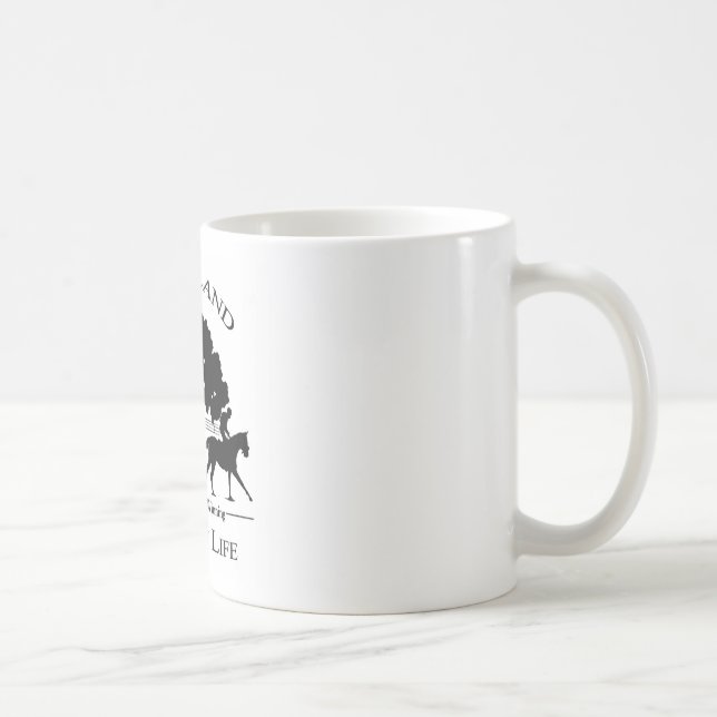 Mug w/ Blk & wht Merryland & Country Life Logo (Right)