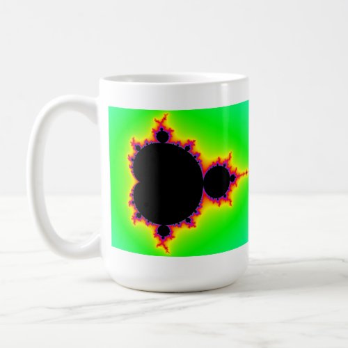 Mug w Mandelbrot Fractal