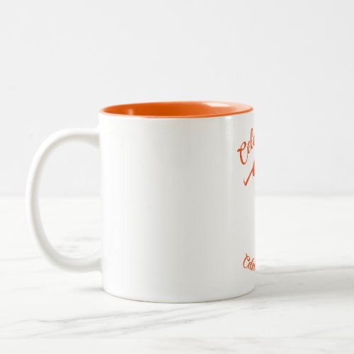 Mug w Orange Silhouette