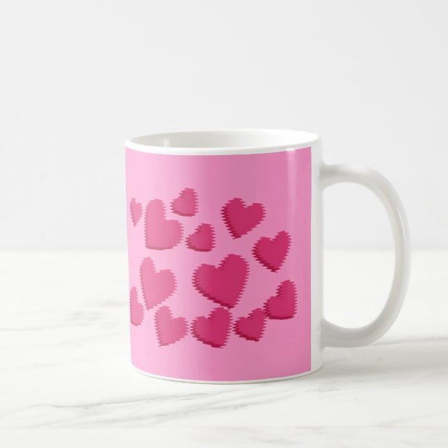 Mug - Wavy Hearts (Right)