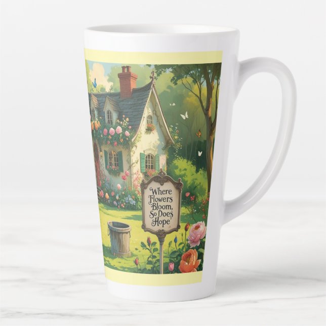  Mug -Where Flowers Bloom, So Does Hope –  (Right)