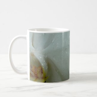 MUG - White orchid mug