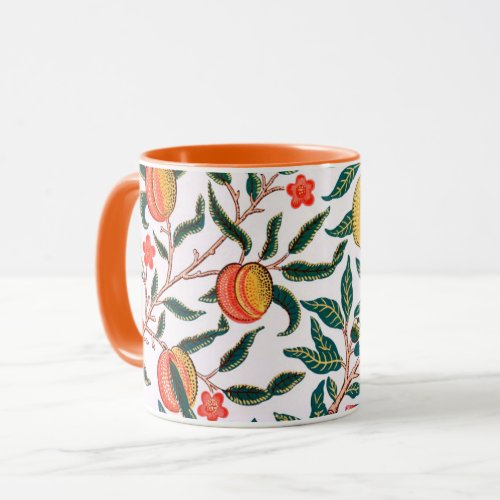 MUG  WILLIAM MORRIS  POMEGRANATE