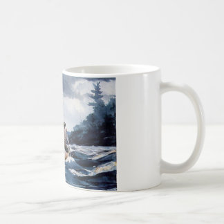 Mug : Winslow Homer Canoe in the Rapids