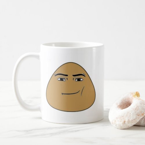 mug with a mans face