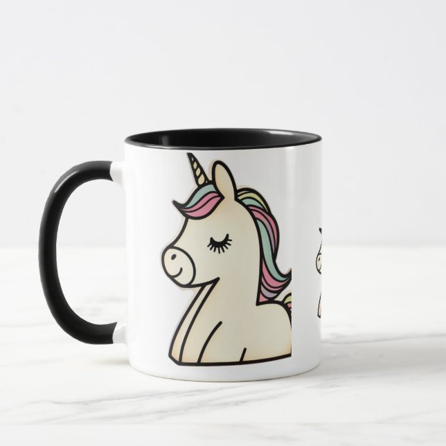 mug with a unicorn design (Left)