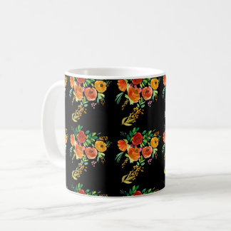 Mug with a watercolor summer motif
