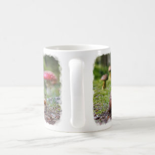 Mug with acorn elves family