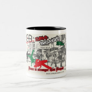 Mug with Artwork designed by Chantal Parratt